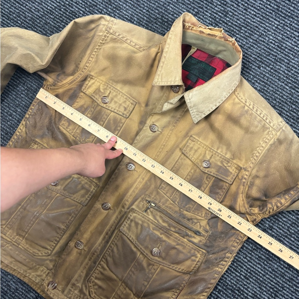 Vintage Filson Jacket Men Medium Westlake Patina Shelter Cloth Flannel Lined - Picture 3 of 16